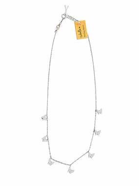 Isabella M. Sterling Silver Butterfly Charm Necklace